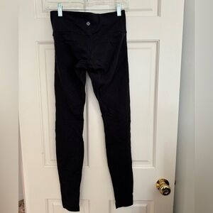 Lululemon black leggings size 4